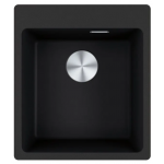 Franke MRG 610-39 FTL Maris 花崗岩 檯面 單星盆 (瑪瑙黑) (114.0659.200)